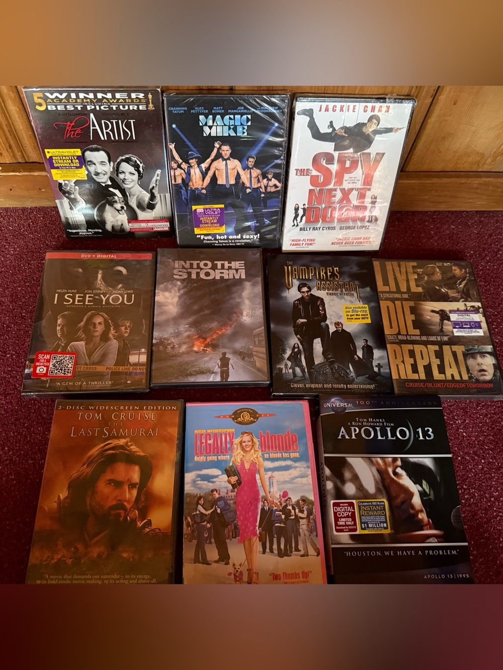 Brand New-Mixed Movie DVD Lot of 10 DVDS- Various Titles